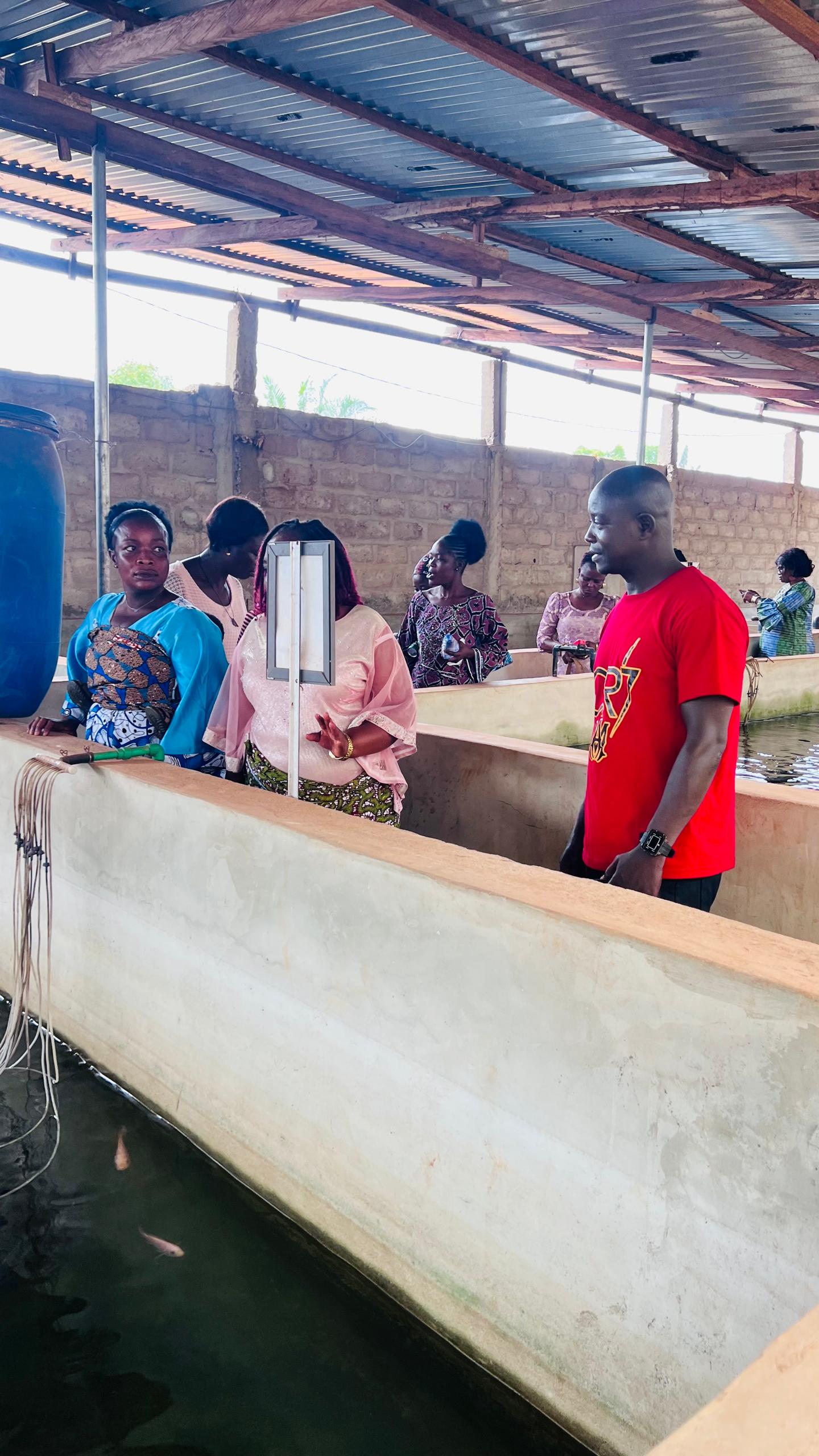 Visite de l'ONG AVIP-Togo - AZON DODE
