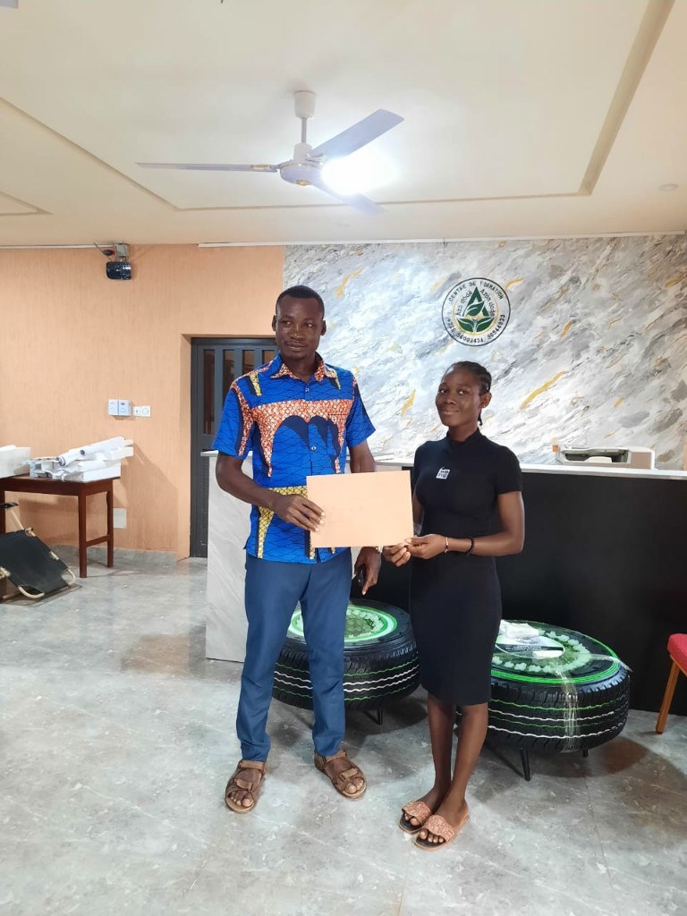 Apprenants de l'INFA en stage au centre AZON DODE